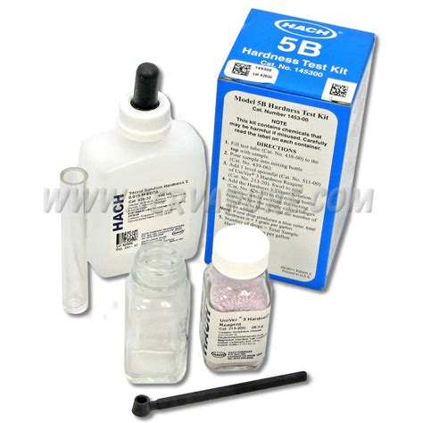 steel hardness test kit|hach hardness test kit instructions.